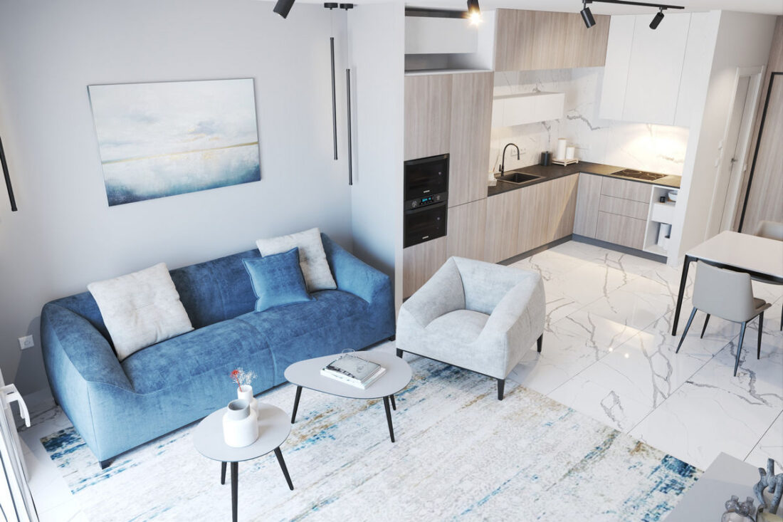 Apartment in EMERALD RESIDENCE, Bar.