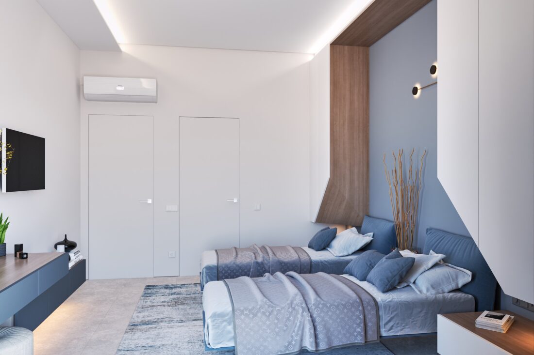 Apartment D-51 in RC BELVEDERE - Bečići, Budva, Montenegro - spavaća soba