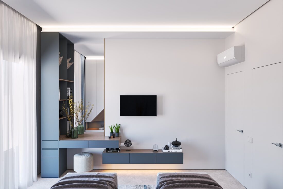 Apartment D-51 in RC BELVEDERE - Bečići, Budva, Montenegro - spavaća soba