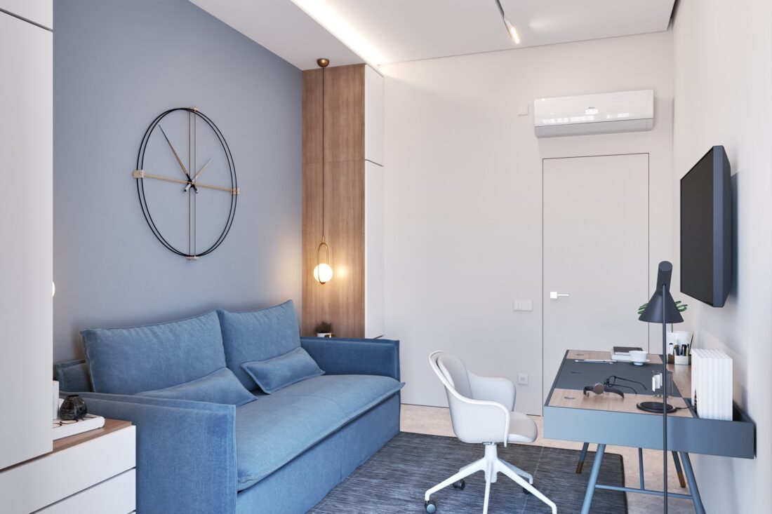 Apartment D-51 in RC BELVEDERE - Bečići, Budva, Montenegro - spavaća soba