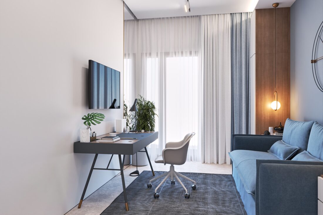 Apartment D-51 in RC BELVEDERE - Bečići, Budva, Montenegro - spavaća soba