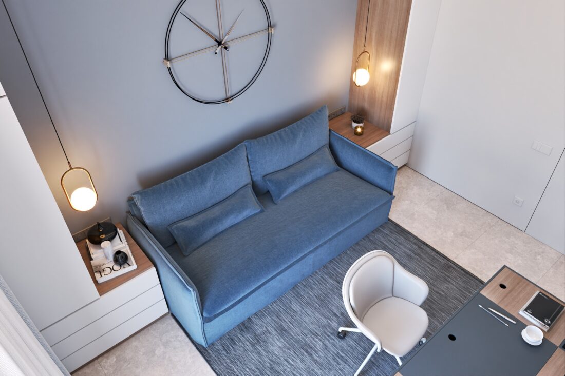 Apartment D-51 in RC BELVEDERE - Bečići, Budva, Montenegro - spavaća soba