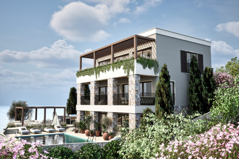 Presentation of a villa in Rezevici — Reževići, Budva, Montenegro