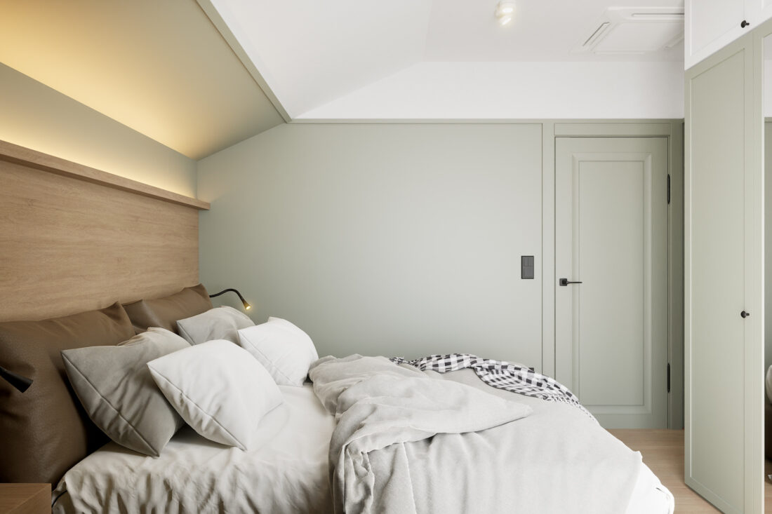 Private House SALVIA - Kamenari, Herceg Novi, Montenegro - master bedroom