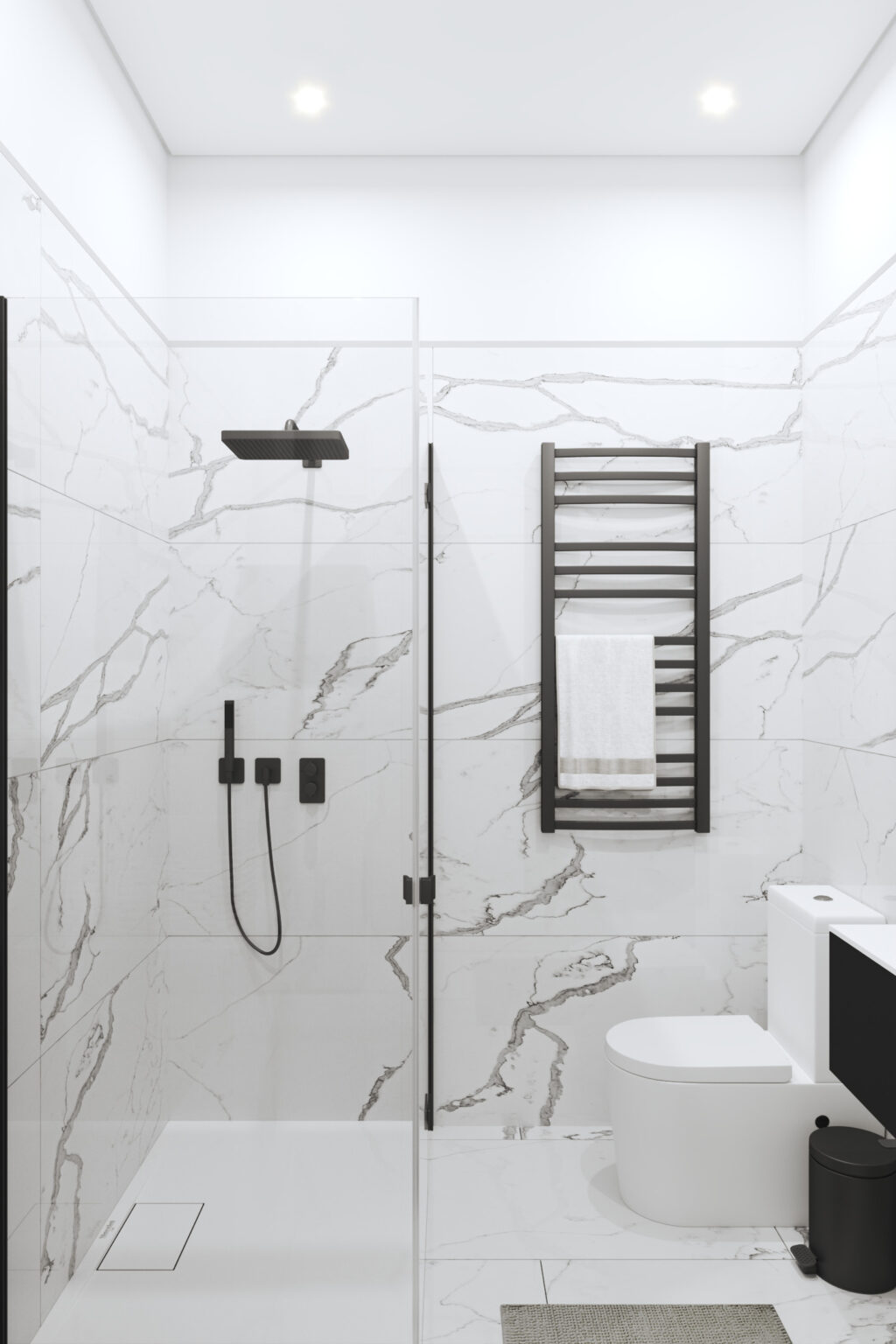 Kupatilo - apartman br. 25 u Emerald Residence, Bar