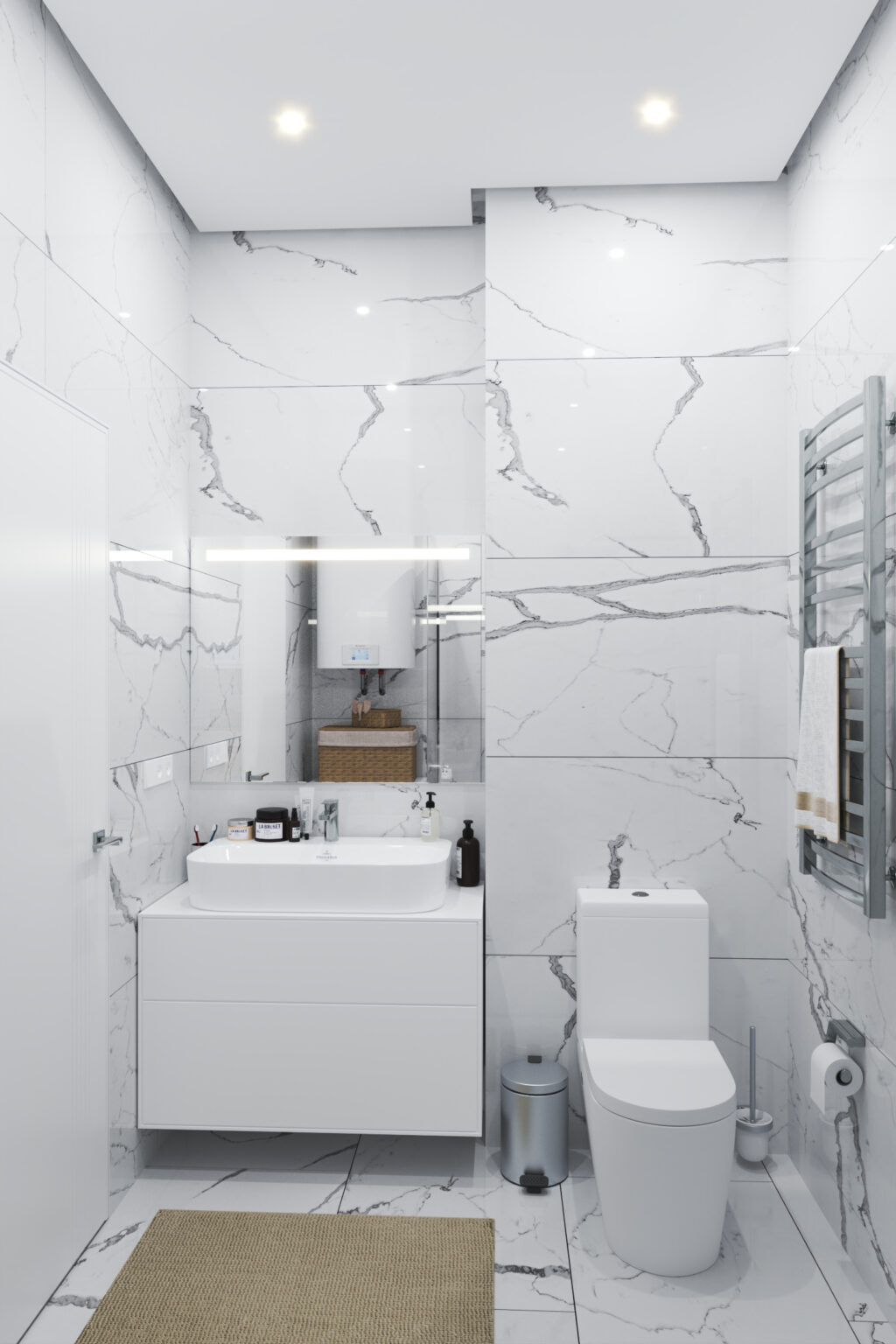 Kupatilo - apartman br. 57 u Emerald Residence, Bar