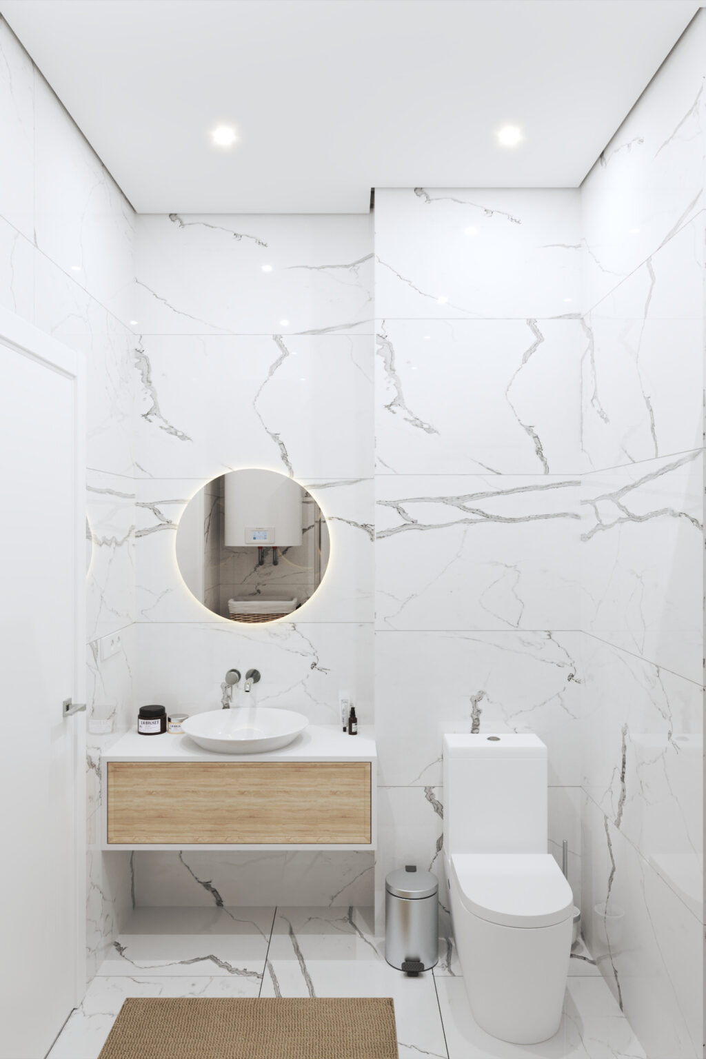 Kupatilo - apartman br. 59 u Emerald Residence, Bar