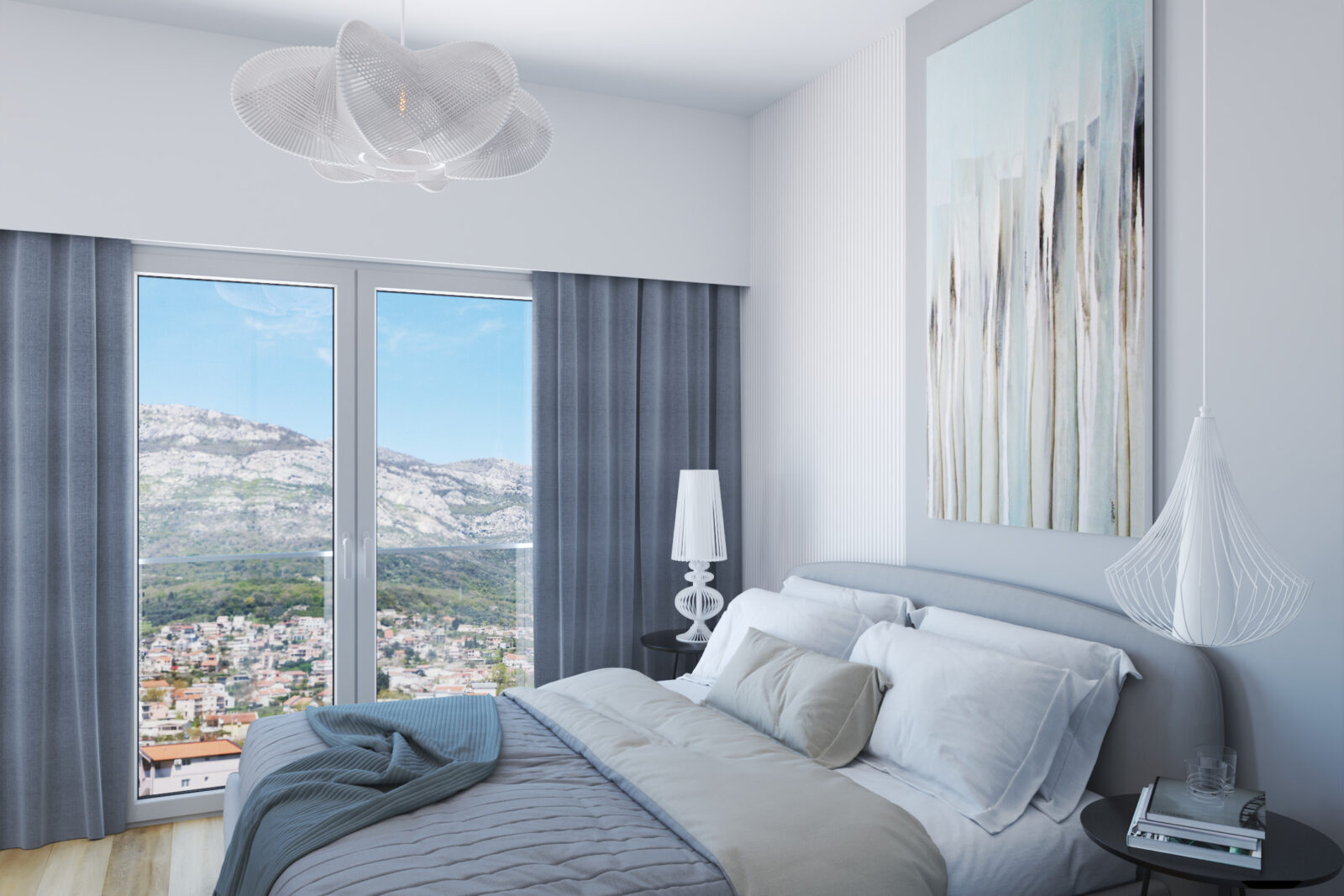 Druga spavaća soba - apartman br. 61 u Emerald Residence, Bar