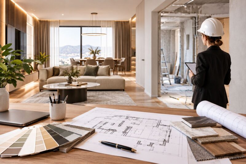 What a Turnkey Design Project Includes, in What Order, and Why Site Supervision Pays Off