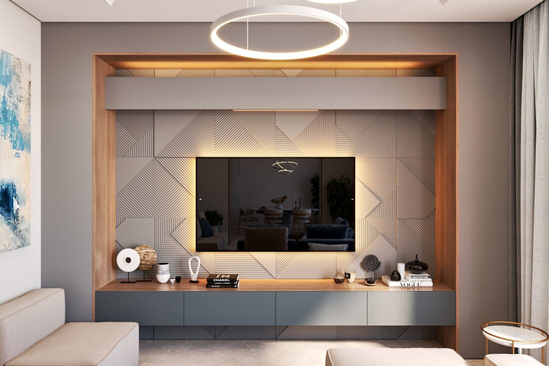 Apartment D-51 in RC BELVEDERE - Bečići, Budva, Montenegro - dnevna soba